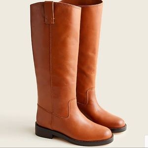 J. Crew Tan Heeled Boots